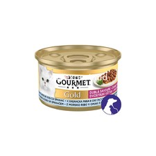 Gourmet Gold океанская рыба и шпинат 85 gr