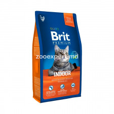Brit Premium Cat Indoor 1kg(развес)