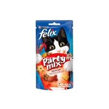Felix Party Mix Mixed Grill cu pui, vita si somon 60gr