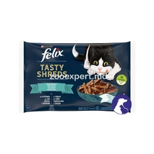 Felix Tasty Shreds somon și ton 320 gr