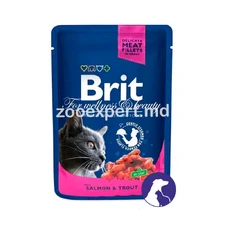 Brit Premium Cat Salmon & Trout 100 gr