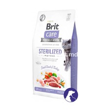 Brit Care Cat GF Sterilized Weight Control 1kg(развес)