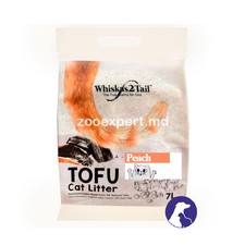 Whiskers2Tail Tofu Cat Litter Peach 7L