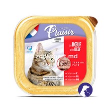 Plaisir Cat Pate With Beef 100gr