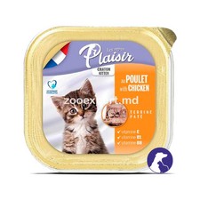 Plaisir Kitten Сhicken with Milk 100gr
