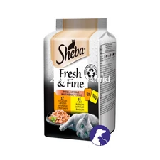 Sheba Set Fresh & Fine Курица и Индейка в соусе 6*50gr