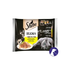 Sheba Delicacy Mix Птица Ассорти в желе 4*85gr