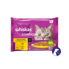 Whiskas Set Selection Delicate Курица/Индейка 4*85 gr