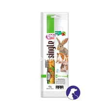 Lolo Pets Single Smakers Baton pentru Rozătoare cu Mere 45 gr