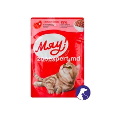 Miau! Vită în sos 85gr