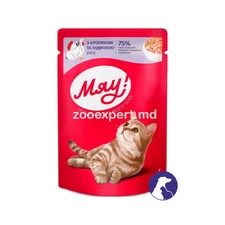 Miau! Ragu cu iepure și curcan 85gr