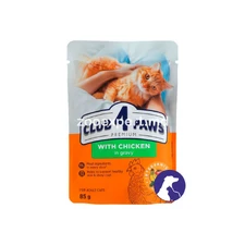 Club 4 Paws Chicken (курица) in gravy 85gr
