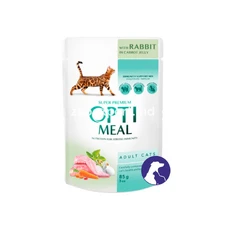 Optimeal Iepure cu morcov în jeleu 85gr