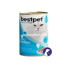 BestPet Cat Tuna & Anchovy (тунец и анчоусы) 400gr