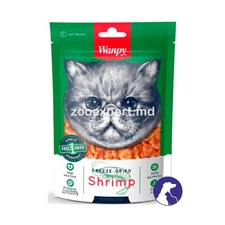 Wanpy Cat Freeze Dried Shrimp, сreveți uscați pentru pisici 20gr