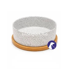 Bol ceramic Granite Pet Bowl 850ml