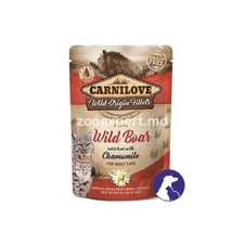 Carnilove Cat Wild Boar & Chamomile 85 gr
